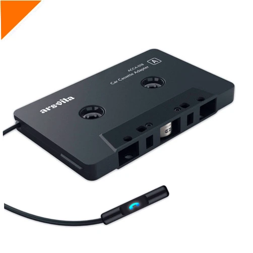 Arsvita Car Audio Bluetooth Cassette Receiver, Tape Player Bluetooth 5.0 Cassette Aux Adapter