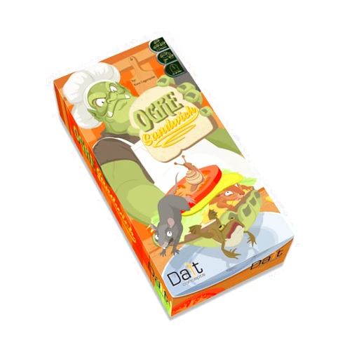 Strange Machine Games Ogre Sandwich - Fantasy Board Game, Dice Rolling & Stacking Game, Competitive Family Game Night, Ages 8+, 2-4 Players, 15 Min
