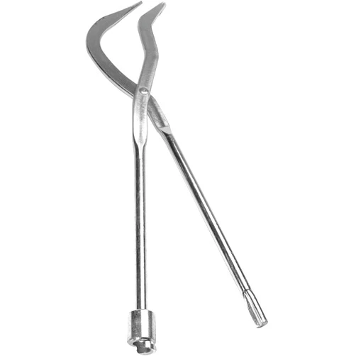 JEGS Performance Tool W175 Brake Spring Pliers, Drum Brake Shoe Return Spring Install & Remove Double Ended Pliers Installer & Remover Tool for Removal and Installation (Brake Return Spring Pliers)