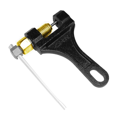 Qboonpt Motorcycle Chain Breaker, Chain Breaker Tool for Link Splitter Pin Remover Repair, Chain Breaker Riveting Tool for Dirt Pit Bike ATV Motorcycle Bicycle #420 428 520 525 528 530