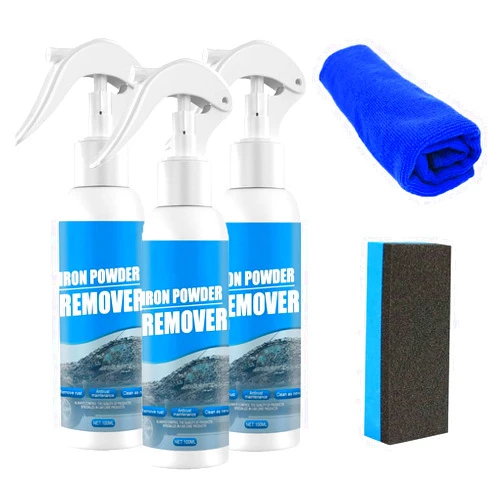 DyKay Ouhoe Iron Powder Remover, Ouhoe Rust Removal Spray, Ouhoe Rust Remover, Multipurpose Rust Remover Spray, Rust Out Instant Remover Spray