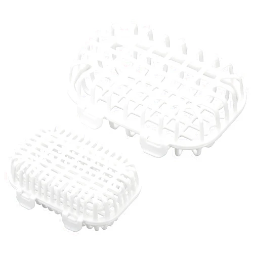 HOZETOKE Dishwasher Basket, 2-Pack Bottle Washer for Bottle Parts, Bottle Cleaner for Small Tools, White