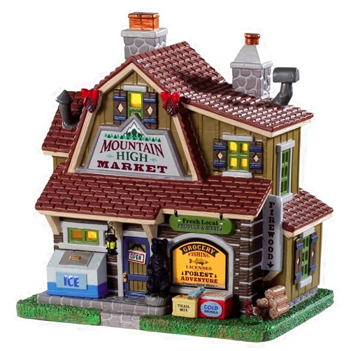 Lemax Village Collection Mountain High Market #95534