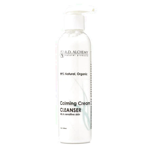 R.D. ALCHEMY RD Alchemy - 100% Natural & Organic Calming Cream Cleanser. Sulfate Free Face Wash for Dry, Sensitive Skin - Soothing while Cleansing & Moisturizing.