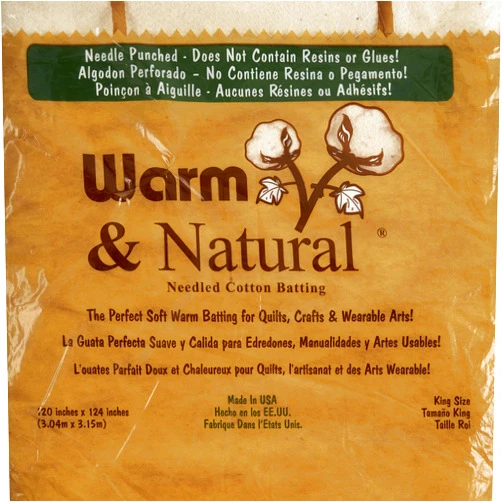 The Warm Company Warm & Natural Cotton Batting King Size