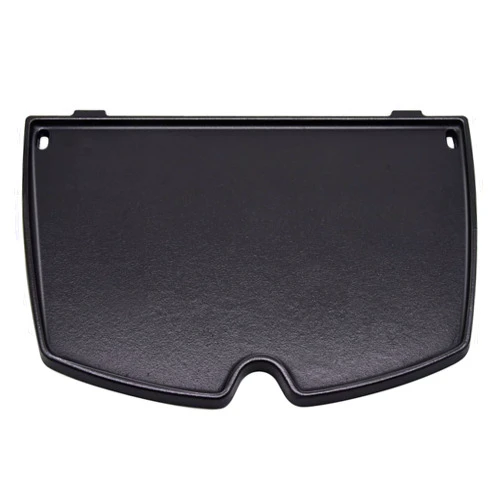 Criditpid 6558 Cast Iron Griddle for Weber Q1000 Q1200 Q1400 Q100 Q120 Q140 Series Gas Grills Accessories, Grill Parts Cooking Griddle Plate Replacement for Weber Q100, Q1000 Series, 12.6 x 8.6 inch