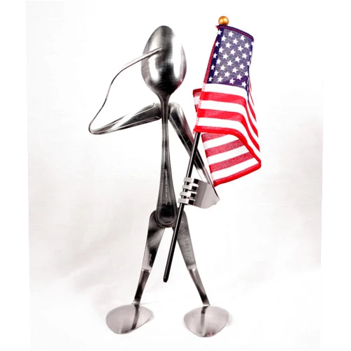 Forked Up Art S24 Spoon Patriot