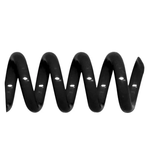 TruBind 15mm (19/32 in.) Spiral Binding Coils for Reports, Presentations and Proposals | 4:1 Pitch | 12 in. Length | Black | 125 Sheets Binding Capacity | 100 Pack