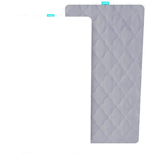 Biloban Bassinet Mattress Pad Cover, Fits 21” x 35” Airclub, HARPPA, Larex 3 in 1, Li’l Pengyu, MiClassic and Milliard Bedside Bassinet, 2 Pack, Ultra Soft Waterproof Breathable, White and Grey