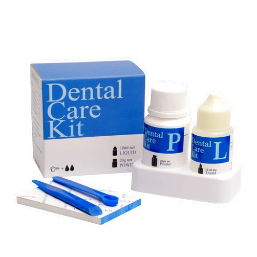 mastermedi Zinc Oxide Eugenol Cement Dental Care Kit Glue For Crowns & Bridges Filling