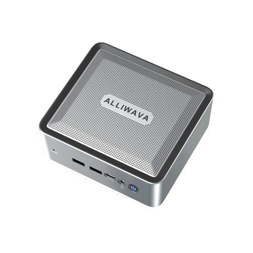 ALLIWAVA Mini PC AMD Ryzen 7 5800U 8 Cores 32GB DDR4 512GB NVME SSD Mini Desktop Computers, AMD Radeon Graphics 2000MHz, Dual HDMI and USB-C 4K Output, WiFi6/BT5.2
