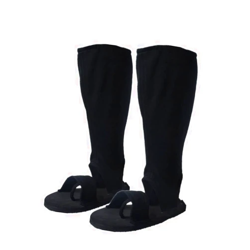 YOUYICOS US size Cosplay Shoes Flip-flops party shoes Black boots [Men/Women]