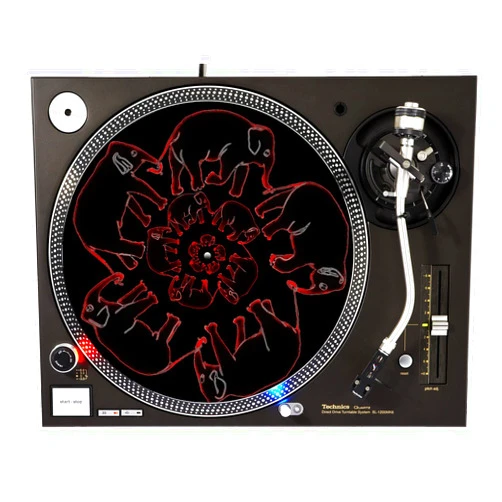 SDO Slipmats Elephant Walk - DJ Turntable Slipmat