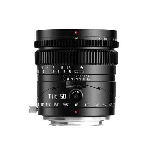 TTArtisan Tilt 50mm f1.4 Lens Full Frame Manual Focus Portrait Lenses Mirrorless Camera for E Mount A7 A7R A7S Series A7C A9 A9II A1 A5100 A6000 A6100 A6400 A6600 NEX-5 NEX-3 Series NEX-7