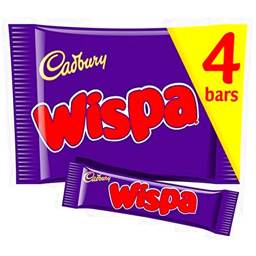 Cadbury Wispa 4 x 30g