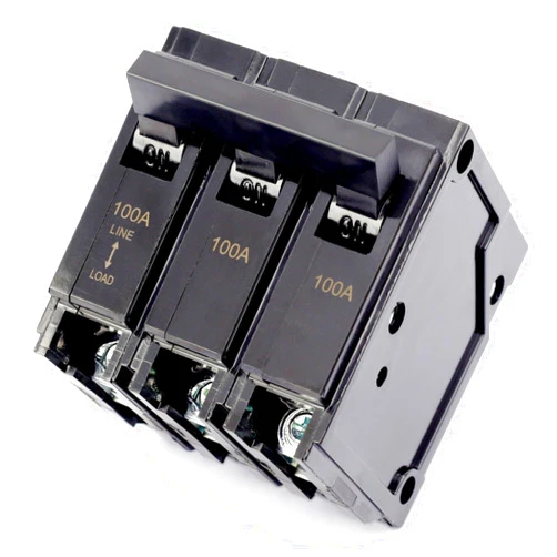 ARTVIP Q3100 100Amp 3 Pole Circuit Breaker Compatible with Siemens PL and ES Series Load Centers, Plug-in Mount Standard Thermal Magnetic Protection, 10KA 120/240V(3P 100A)