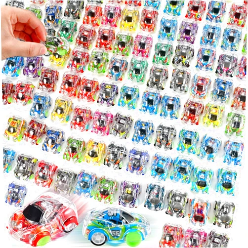 GOLDGE 100 Mini Pull Back Cars - Party Favors for Kids, Small Race Cars for Toddlers - Perfect for Treasure Boxes, Classroom Prizes, Pinatas, and Goodie Bags - Fun Stuffers for Kids!