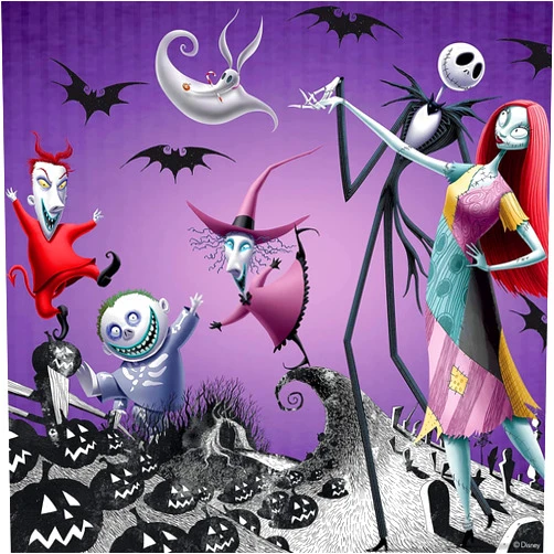 Ceaco - Disney - Nightmare Before Christmas - Let's Dance - Oversized 300 Piece Jigsaw Puzzle