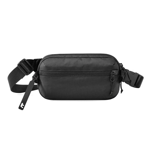 tomtoc 1.5L Sling Bag with RFID Blocking, Crossbody Bag Minimalist Chest Shoulder Pack for Men and Women, Water-resistant Lightweight Carry Casual Bag for Travel, Daily Use
