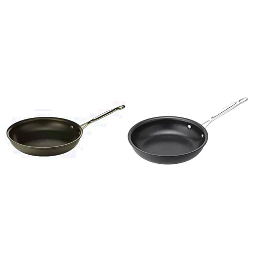 Cuisinart 622-24 Chef's Classic 10-Inch Nonstick-Hard-Anodized, Open Skillet & 622-20 Chef's Classic 8-Inch Open Skillet Nonstick-Hard-Anodized