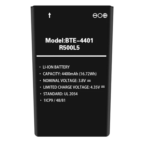 Xeceor [Upgraded] Xeceor Battery for BTE-4401, 4400mAh Replacement Battery for Verizon Orbic R500L5 Speed 5G,R500L5 Mobi Hotspot