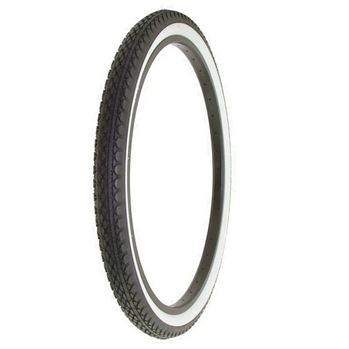 Alta Bicycle Tire Duro 26 x 2.125 Bike Thread Diamond Drizzle Style (Black/White)