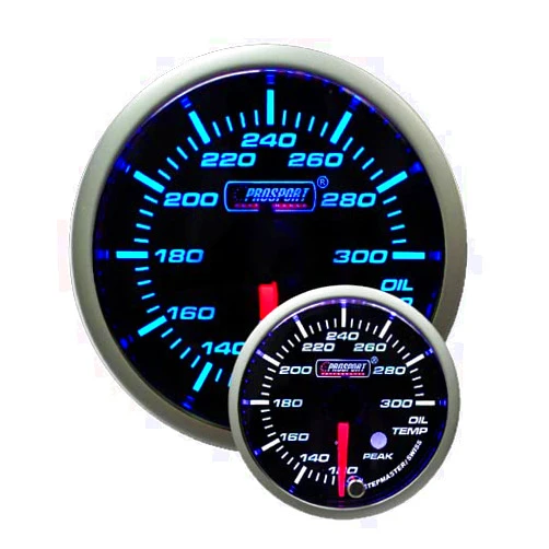 PROSPORT Oil Temperature Gauge, 52mm (2 1/16