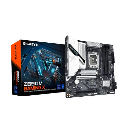 GIGABYTE Z890M Gaming X Ultra Core (Series 2) LGA 1851, mATX, DDR5, 3X M.2, PCIe 5.0, Front USB Type-C, 2.5GbE LAN, EZ-Latch