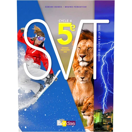 French Edition by Sabine Bobee (Author), Bruno Forestier (Author) Science de la vie & de la terre 5ème cycle 4 2017 - Manuel élève nouveau programme 2016