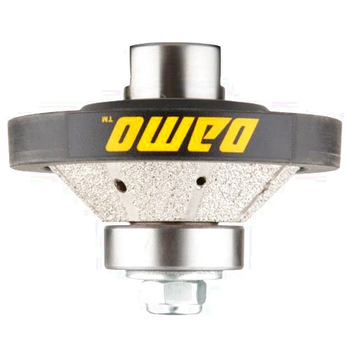 DAMO 1/2 inch Bevel Diamond Hand Profiler Router Bit Profile Wheel with 5/8-11 Thread for Granite Concrete Marble Countertop Edge