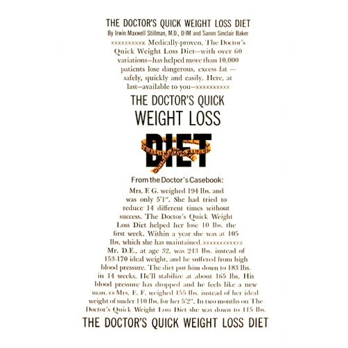 By Dr. Irwin Maxwell Stillman M.D. (Author), Samm Sinclair Baker (Author), Denise Gray (Introduction) & 0 more The Doctor's Quick Weight Loss Diet
