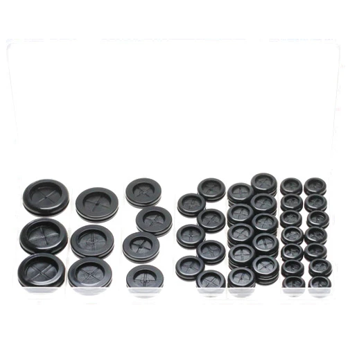 TuLick Rubber Grommets for Wiring, Rubber Grommet Kit in 6 Sizes for 5/8
