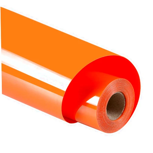 guangyintong Heat Transfer Vinyl Orange HTV Rolls, 12