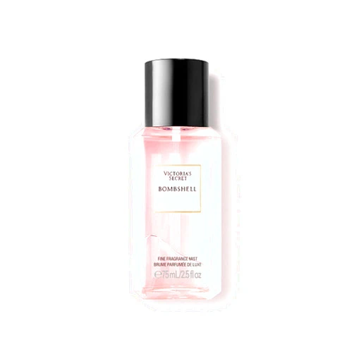 Victoria's Secret Bombshell Mini Fragrance Mist, Notes of Purple Passion Fruit, Shangri-La Peony & Vanilla Orchid, Travel Size Body Spray for Women (2.5 oz)