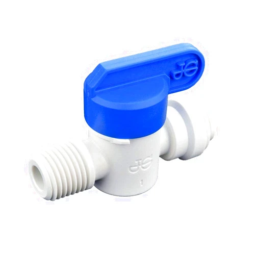 IPW Industries Inc-John Guest - Polypropylene Inline Straight Ball Valve 3/8