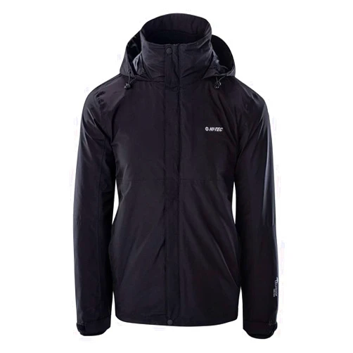 Hi-Tec - HELMO Jacket - Man (XL) (Black), Black, X-Large