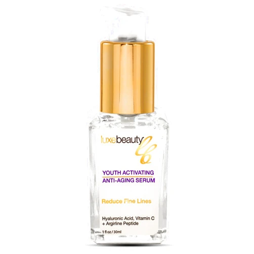 LUXELOTION Luxe Beauty: Anti-Aging and Youth Activating Serum for Face and Eyes (1 Fl Oz)