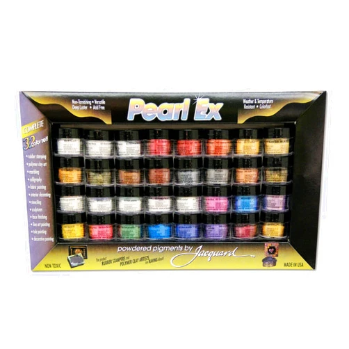 Jacquard Pearl Ex Pigment 32 Color Set