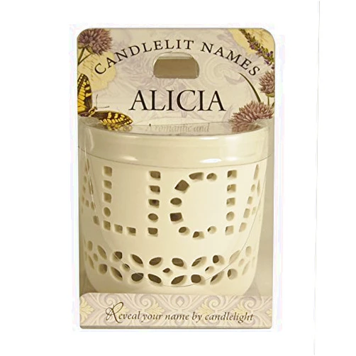 Candlelit Names Alicia