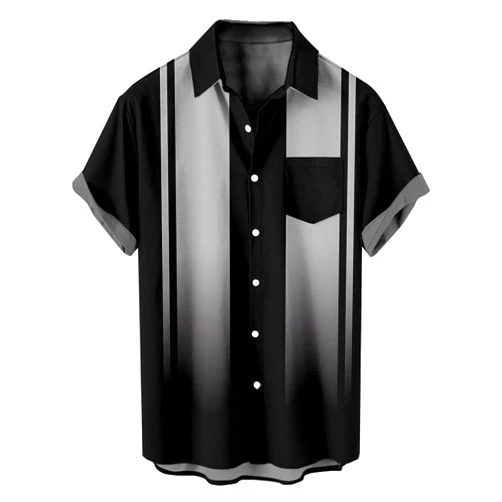 GSPCLAM Casual Tee Shirts for Men Stylish Tropical Holiday Workout Vintage Short Sleeve Henley T Shirts Summer 2024 T-shirts