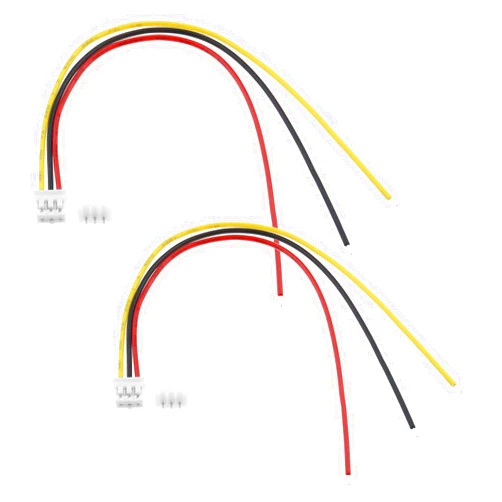 Create idea 20 Sets JST 2.0 PH 3 Pin Connector Plug Include 20PCS 3 Pin Female Mini Connector Plug with 150mm Cable Wire & 20PCS 3 Pin Male Micro Connector Plug