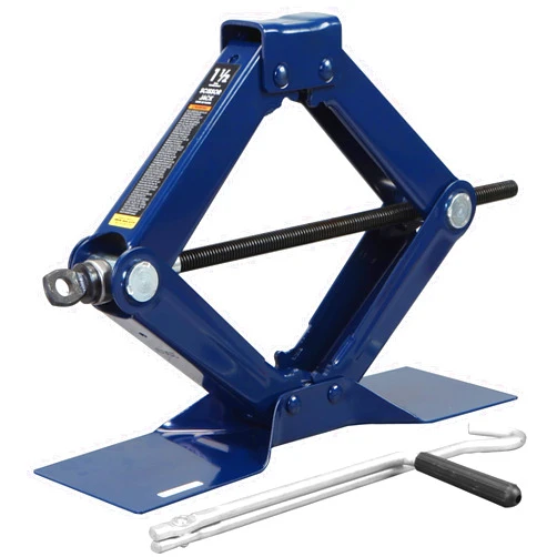 TCE AT10152U-1 Torin Steel Scissor Lift Jack Car Kit, 1.5 Ton (3,000 lb) Capacity, Blue