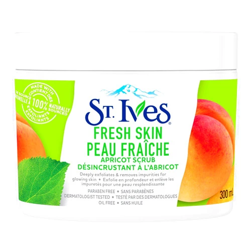 St. Ives Fresh Skin Facial Scrub 300ml/10.14 Fl.oz {Imported from Canada}