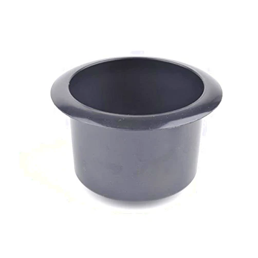 Teensery 2 Pcs Black Plastic Cup Holder Insert For Sofa Boat RV Couch Recliner Poker Table