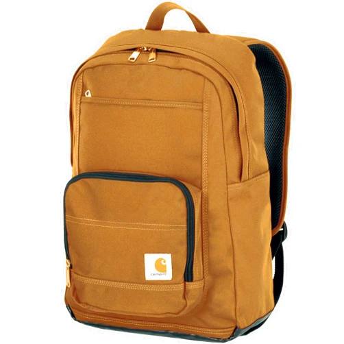 Carhartt Legacy Classic Work Backpack with Padded Laptop Sleeve, Carhartt Brown