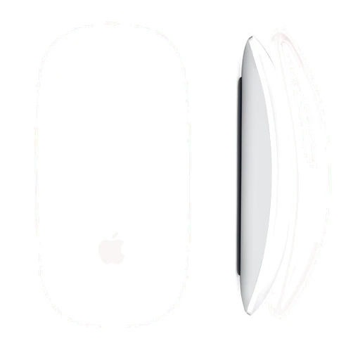 B BELK Cover Compatible with Apple Magic Mouse 1&2, Ultra Thin Transparent Plastic Hard Case for Magic Mouse, 3-Layer Drop-Resistant and Dust Proof Protective Skin, Rock Gray