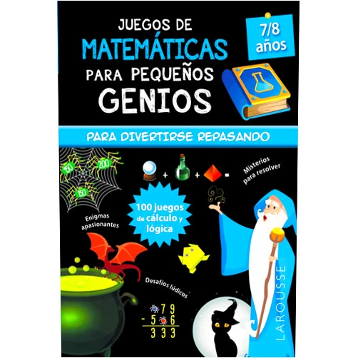 Mathieu Quénée,stock.adobe.com,Shutterstock,José María Díaz de Mendívil Pérez Juegos de matemáticas para pequeños genios 7-8 años