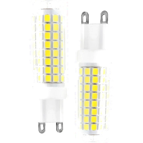 ZSCBBKJ G9 LED Bulb Bi Pin Base,Non-dimmable 8W LED Bulbs Daylight White 6000K(80W Halogen Equivalent),850LM,360°Beam Angle(2 Pack