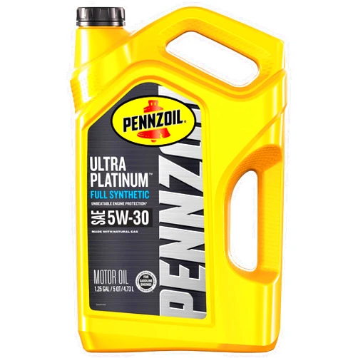 Pennzoil Ultra Platinum Full Synthetic 5W-30 Motor Oil, 5 Quart
