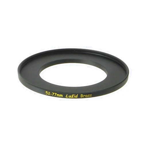 LUŽID X2 Brass 52mm to 77mm Step Up Filter Ring Adapter 52 77 Luzid